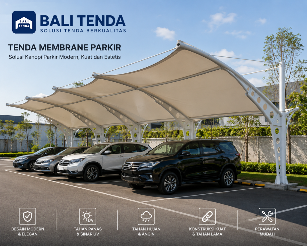tipe tenda parkir